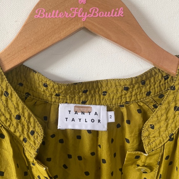 Tanya Taylor Francis Polka Dot Silk Jumpsuit, Size 2 - Picture 4 of 16